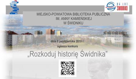 Konkurs „Rozkoduj historię Świdnika”