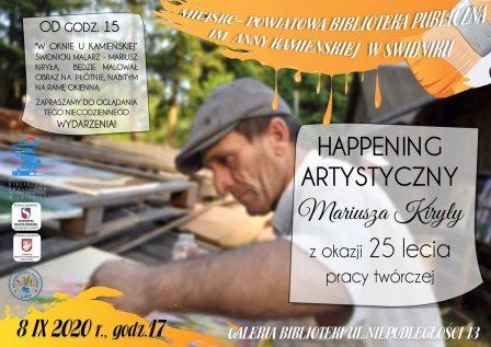 Happening artystyczny Mariusza Kiryły